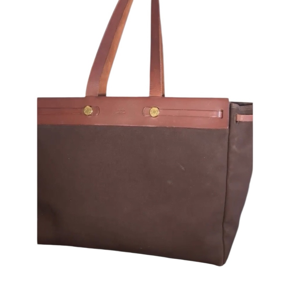 Hermès Herbag Cabas GM tote bag includes Canvas Insert & Hermes Dust Bag - Picture 4 of 16